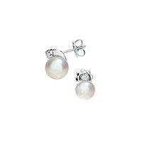 Orecchini Recarlo Donna Anniversary in Oro bianco Perla E01PX731/AK800 - E01PX731/AK800